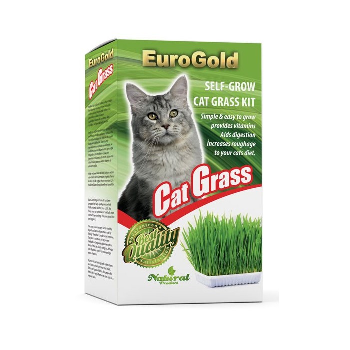 Kedi Sağlık ve Bakım Malzemeleri Eurogold Euro Gold Kedi Çimi